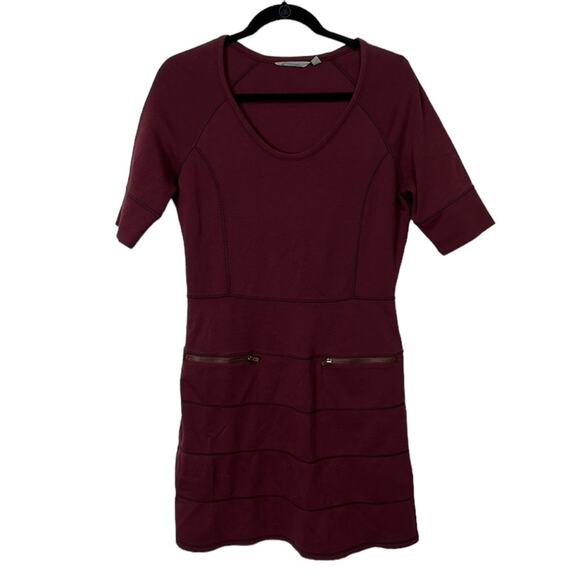 Athleta Strata Ponte Knit Dress in Cherrywood Women’s size medium - Picture 1 of 6